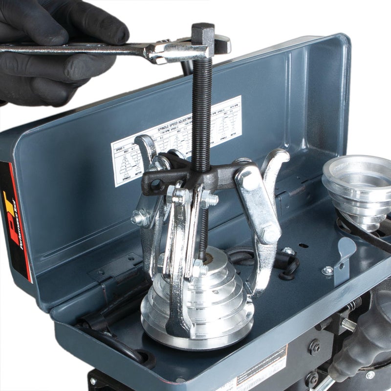 Performance Tool W138P 8-Inch 3-Jaw Gear Puller with Reversible Design for Vehicle Maintenance and Repair, Drop-Forged Steel, Chrome Plating - Image 4
